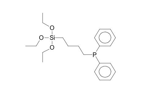 TRIETHOXY(4-DIPHENYLPHOSPHINOBUTYL)SILANE