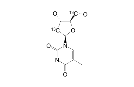 [2',5'-(13)C(2)]-THYMIDINE