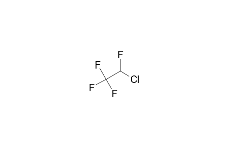 1,1,1,2-TETRAFLUORO-2-CHLOROETHANE