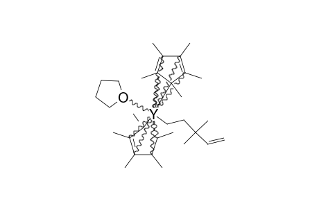 (C5ME5)2Y[ETA-1-CH2CH2C(CH3)2CH=CH2]+THF