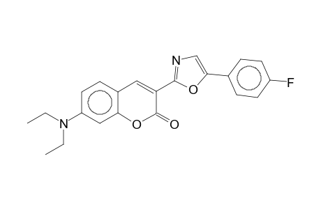 7-(Diethylamino)-3-[5-(4-fluorophenyl)-1,3-oxazol-2-yl]-2H-chromen-2-one