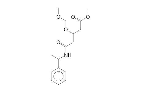 3-Methoxymethoxy-4-(1-phenyl-ethylcarbamoyl)-butyric acid, methyl ester