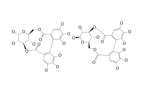 3,6-(R)-HEHEXAHYDROXY-DIPHENOYL-(ALPHA/BETA)-(1)-C-(4)-GLUCOPYRANOSIDE