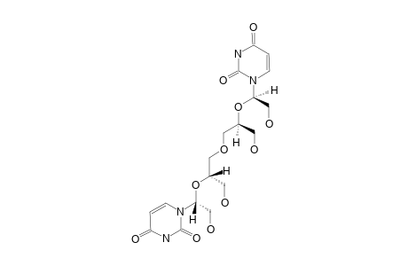 20;5',5'''-DIDEOXY-5',5'''-OXYBIS-(2',3'-SECOURIDINE);1,1'-[OXYBIS-[(S)-1-(HYDROXYMETHYL)-ETHANE-2,1-DIYL]-BIS-[OXY-[(R)-(HYDROXYMETHYL)-METHYLENE]]]-B