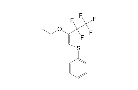 (E)-3-ETHOXY-1,1,1,2,2-PENTAFLUORO-4-(PHENYLTHIO)-BUT-3-ENE