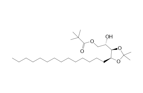 (2S,3R,4S)-1-O-Pivaloyl-3,4-O-isopropylideneoctadecane-1,2,3,4-tetraol