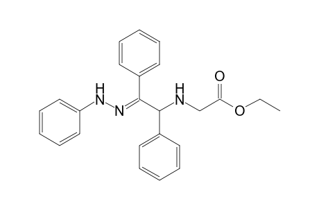 2-[[(2E)-1,2-diphenyl-2-(phenylhydrazinylidene)ethyl]amino]acetic acid ethyl ester