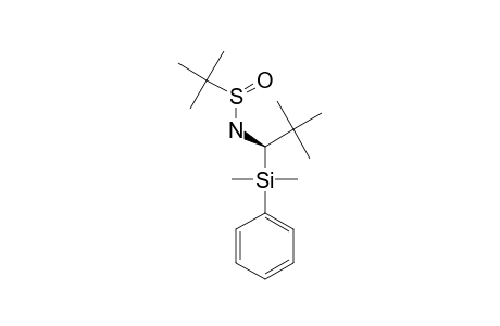 (R(S),R)-N-(1-DIMETHYLPHENYLSILYL-2,2-DIMETHYLPROPYL)-TERT.-BUTANESULFINAMIDE