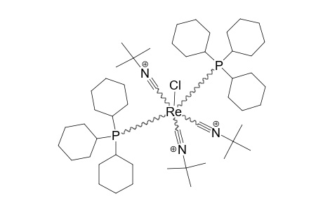 RE(CN-TERT.-BUTYL)3(PCY3)2CL