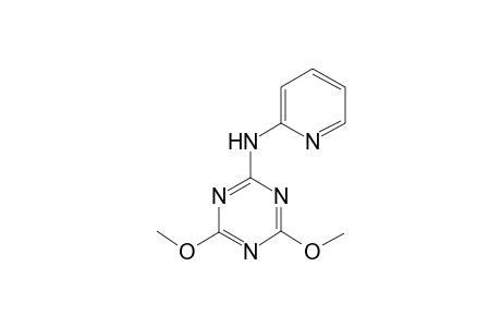 (4,6-Dimethoxy-[1,3,5]triazin-2-yl)-pyridin-2-yl-amine