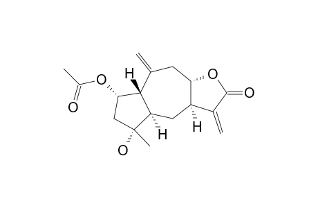 2-ALPHA-ACETOXY-4-ALPHA-HYDROXY-1-BETA-GUAI-11-(13),10-(14)-DIEN-12,8-ALPHA-OLIDE