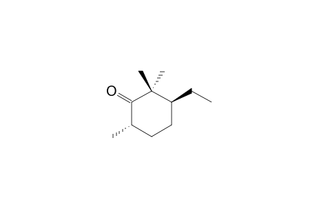 (+)-(3S,6S)-3-ETHYL-2,6,6-TRIMETHYLCYClOHEXAN-1-ONE