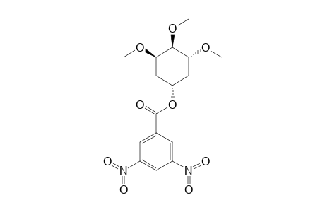 1-ALPHA,2-ALPHA,3-BETA-TRIMETHOXYCYCLOHEX-5-BETA-YL-3',5'-DINITROBENZOATE