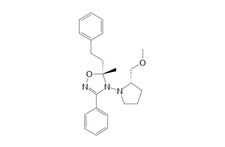 (2'S,5S)-(-)-4-[2-(METHOXYMETHYL)-TETRAHYDRO-1H-1-PYRROLYL]-5-METHYL-3-PHENYL-5-PHENYL-4,5-DIHYDRO-1,2,4-OXADIAZOLE