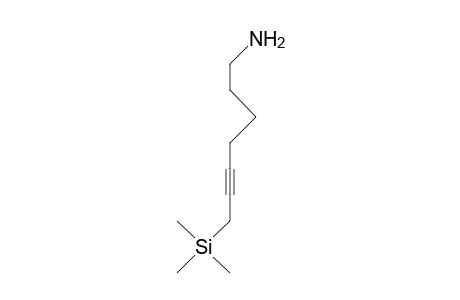 7-Trimethylsilyl-5-heptynyl-1-amine