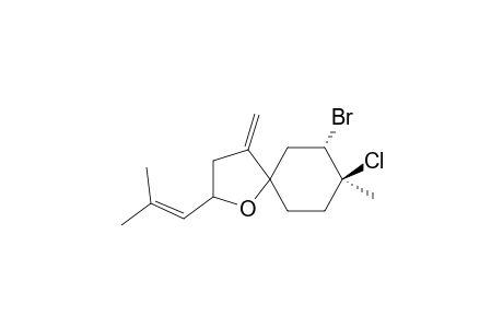 (9s / 9r)-2-bromo-3-chloro-6,9-epoxy-bisabola-7(14),10-diene