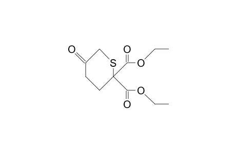 5-Oxo-thiane-2,2-dicarboxylic acid, diethyl ester