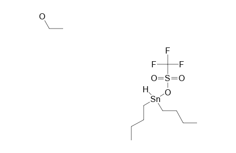 DIBUTYL-(TRIFLUOROMETHANESULFOXY)-STANNANE*ETHANOL