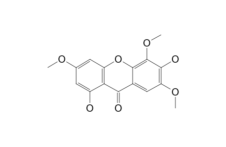 1,6-DIHYDROXY-3,5,7-TRIMETHOXYXANTHONE