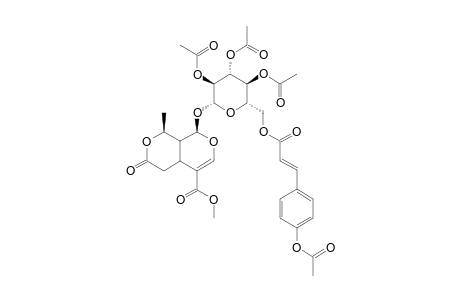 6'-O-TRANS-P-COUMAROYL-2',3',4',4''-O-TETRAACETYL-8-EPIKINGISIDE