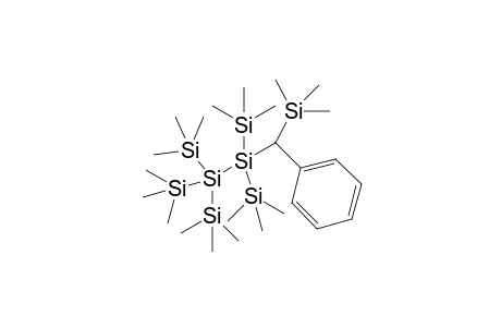 1,1,1,4,4,4-hexamethyl-2-(phenyl(trimethylsilyl)methyl)-2,3,3-tris(trimethylsilyl)tetrasilane