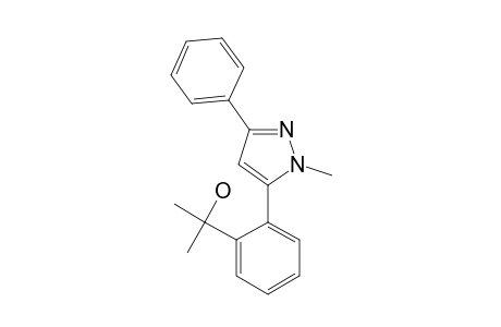 5-(2-(ALPHA-HYDROXYISOPROPYL)-PHENYL)-1-METHYL-3-PHENYLPYRAZOLE