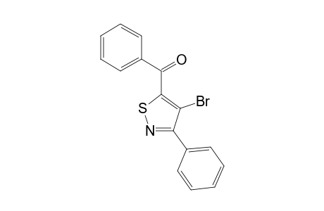 5-(Benzoyl)-4-bromo-3-phenyllisothiazole