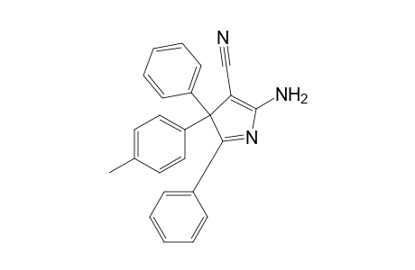 2-Amino-4,5-diphenyl-4-(4-methyphenyl)-4H-pyrrole-3-carbonitrile