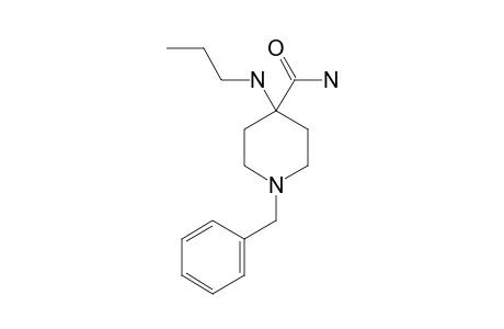 1-BENZYL-4-(PROPYLAMINO)ISONIPECOTAMIDE