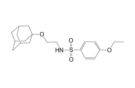 N-[2-(1-adamantyloxy)ethyl]-4-ethoxybenzenesulfonamide