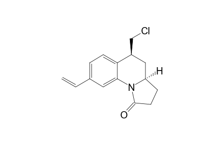 (3aR,5S)-5-(chloromethyl)-8-vinyl-3,3a,4,5-tetrahydropyrrolo[1,2-a]quinolin-1(2H)-one