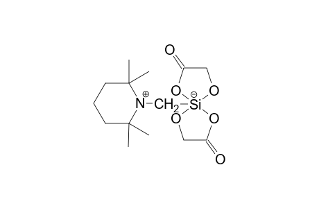 RAC-BIS-[GLYCOLATO-(2-)-O(1),O(2)]-[(2,2,6,6-TETRAMETHYLPIPERIDINIO)-METHYL]-SILICATE