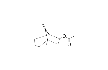 (+/-)-1-METHYL-8-METHYLENEBICYCLO-[3.2.1]-OCTAN-6-ALPHA-YL-ACETATE