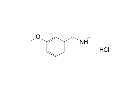 m-methoxy-N-methylbenzylamine, hydrochloride