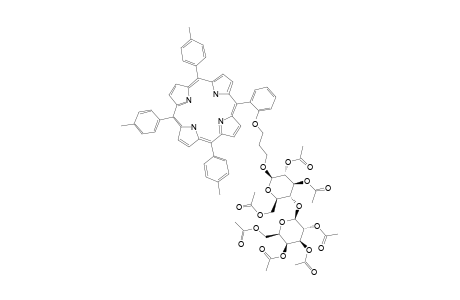 5-[2-[3-(2,3,6,2,3,4,6-HEPTA-O-ACETYL-BETA-D-LACTOSYLOXY)-PROPYLOXY]-PHENYL]-10,15,20-TRITOLYLPORPHYRINE