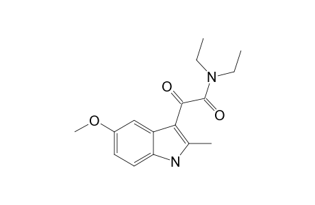 5-METHOXY-2-METHYL-INDOLE-3-YL-N,N-DIETHYL-GLYOXALYL-AMIDE