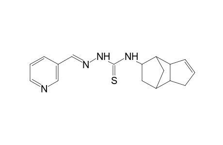 nicotinaldehyde, 4-(3a,4,5,6,7,7a-hexahydro-4,7-methanoinden-5-yl)-3-thiosemicarbazone