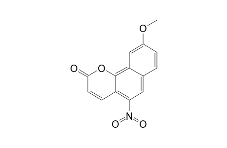 9-METHOXYTARIACURIPYRONE;9-METHOXY-5-NITRO-2H-BENZO-[H]-CHROMEN-2-ONE