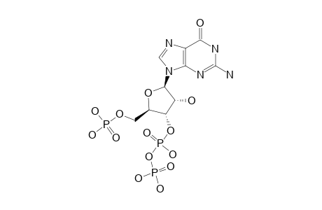 G3P;GUANOSINE-3'-DIPHOSPHATE-5'-MONOPHOSPHATE