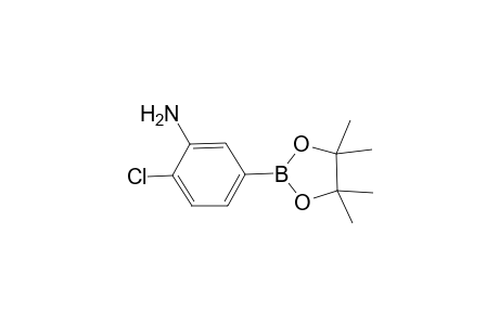 2-Chloro-5-(4,4,5,5-tetramethyl-1,3,2-dioxaborolan-2-yl)aniline