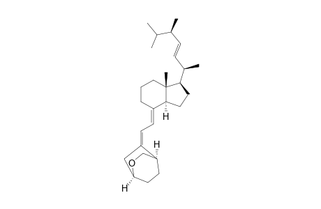 2-Oxabicyclo[2.2.2]octane, 9,10-secoergosta-5,7,22-triene deriv.