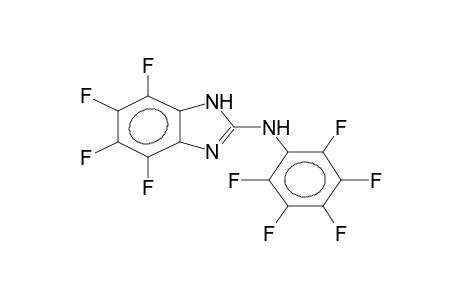 2-PENTAFLUOROPHENYLAMINO-4,5,6,7-TETRAFLUOROBENZIMIDAZOLE