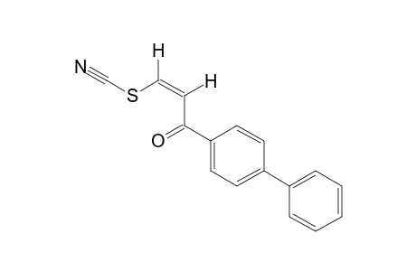 THIOCYANIC ACID, 2-/P-PHENYL- BENZOYL/VINYL ESTER, CIS-,