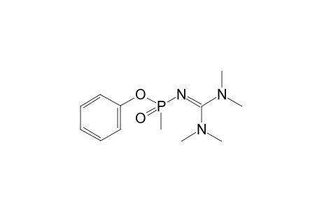 1,1,3,3-tetramethyl-2-[methyl(phenoxy)phosphoryl]guanidine