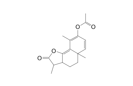 3-Acetoxy-eudesma-1,3,5-trien-6,12-olide