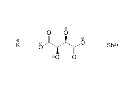 Butanedioic acid, 2,3-dihydroxy-, ion(2-), - potassium, antimony salt