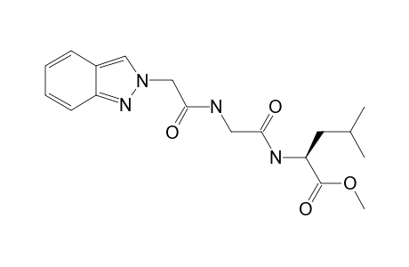 2-ACETYL-2H-INDAZOLE-L-GLYCYL-L-LEUCINE-METHYLESTER