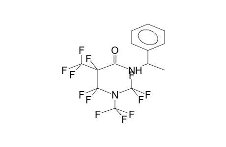 (+,-)-2-[BIS(TRIFLUOROMETHYL)AMINOMETHYL]-2,3,3,3-TETRAFLUOROPROPANOICACID, 1-PHENYLETHYLAMIDE