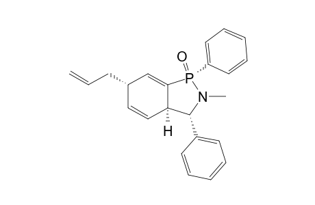 (1RS,3SR,3ARS,6SR)-2,3,3A,6-TETRAHYDRO-6-ALLYL-2-METHYL-1,3-DIPHENYLBENZO-[C]-[1,2]-AZAPHOSPHOLE-1-OXIDE