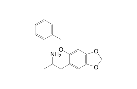 1-[2'-(Benzyloxy)-4',5'-(methylenedioxy)phenyl]-2-aminopropane Hydrochloride